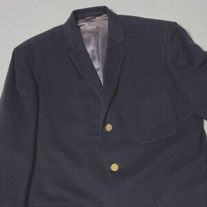 Vintage Alexandre Moorbrook Pure‎ Cashmere Overcoat Milium Lining Men's Size 40